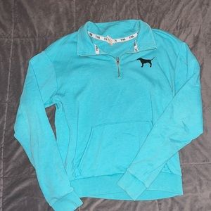 Quarter-zip PINK jacket